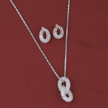 Designer Look Charm Party Wear Necklace For Girl Women 2