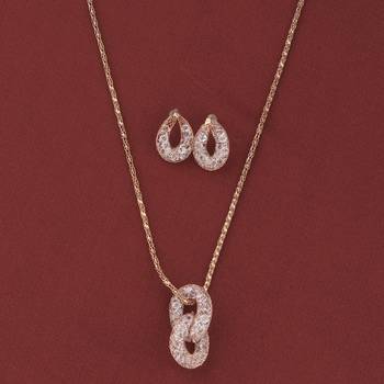 Designer Look Charm Party Wear Necklace For Girl Women 1