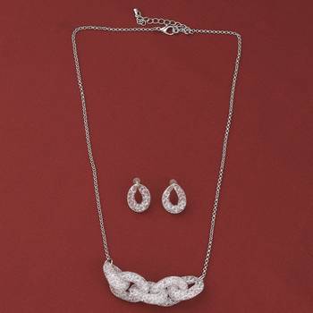 Elegant Party Wear Different Designe Pendant Set For Women Girl 1