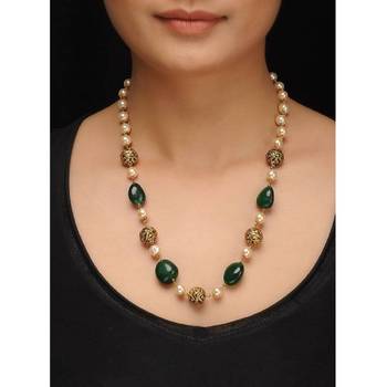Green onyx necklaces 1