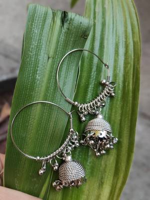 Silver earrings 1