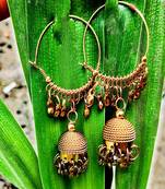 Gold Plated Hoops Jhumka