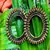 Gold Oxidised Contemporary Earrings