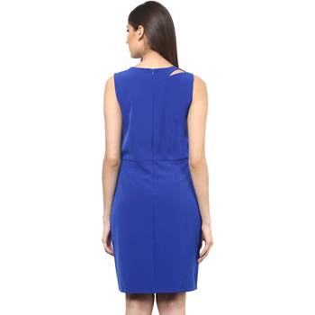 Blue woven polyester maxi-dresses 2