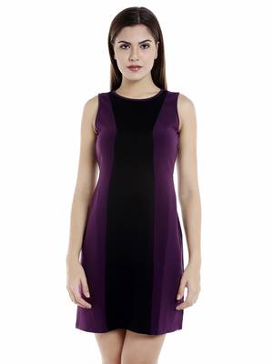 Black woven polyester maxi-dresses 1