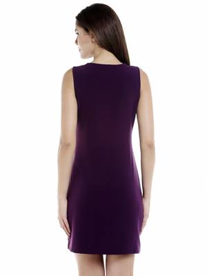 Black woven polyester maxi-dresses 2