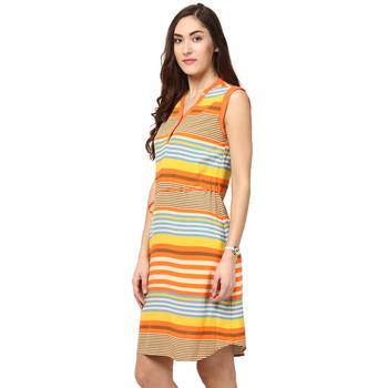 Multicolor woven viscose maxi-dresses 3