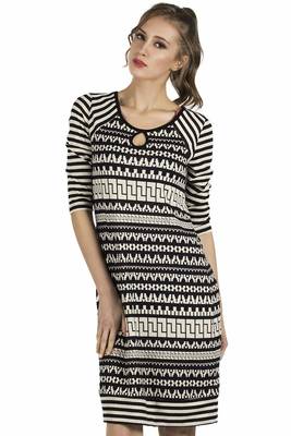 Black woven polyester maxi-dresses 1