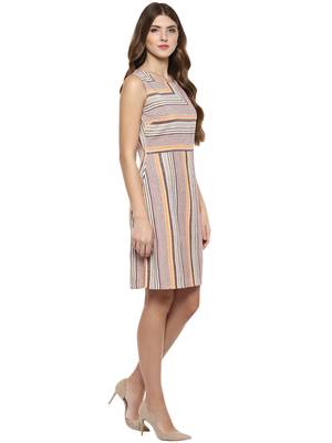 Brown woven cotton maxi-dresses 3