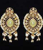 Green danglers-drops