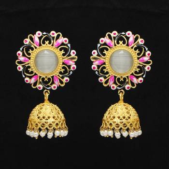 White jhumkas 1