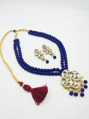 Blue necklace-sets 2