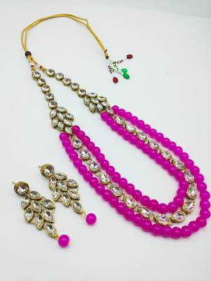 Pink necklace-sets 1