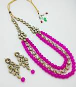 Pink necklace-sets