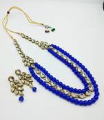 Blue necklace-sets