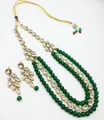 Green necklace-sets