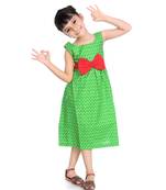 Cotton Frock With Big Bow