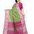 Green woven kanchipuram silk saree with blouse