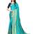 Blue Embroidered Art Silk Saree With Blouse