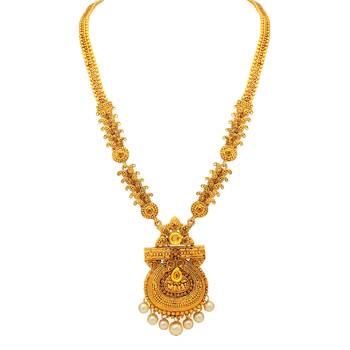 Gold crystal necklace-sets 3