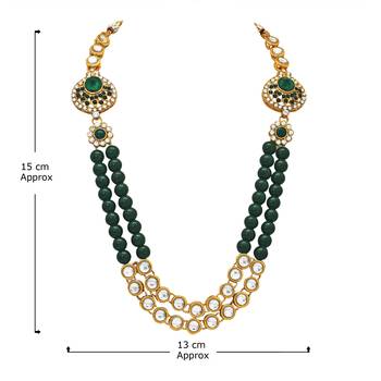 Green crystal necklace-sets 3