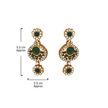 Green crystal necklace-sets 4