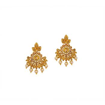 Gold crystal necklace-sets 5