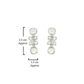 Silver crystal necklace-sets 4