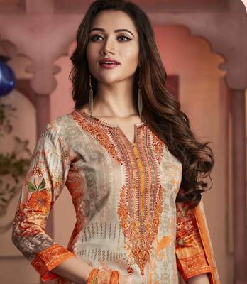 Multicolor printed cotton salwar 2