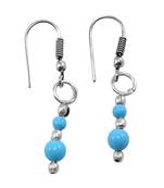 Blue Turquoise Earrings