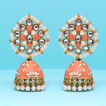 Pink jhumkas 2