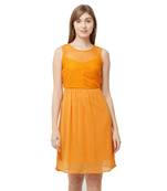 Multicolor woven polyester dresses