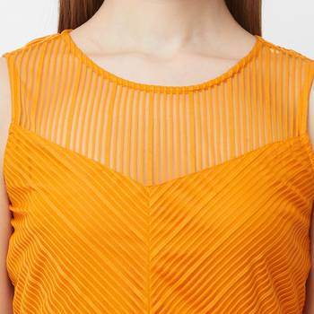 Multicolor woven polyester dresses 5