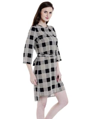Multicolor woven polyester dresses 4