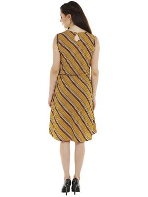 Multicolor woven polyester dresses 3