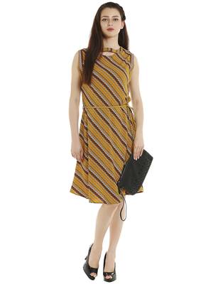 Multicolor woven polyester dresses 4