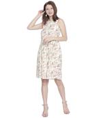 Multicolor woven viscose dresses