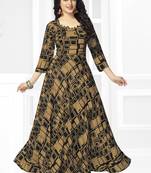Chiku printed rayon long-kurtis