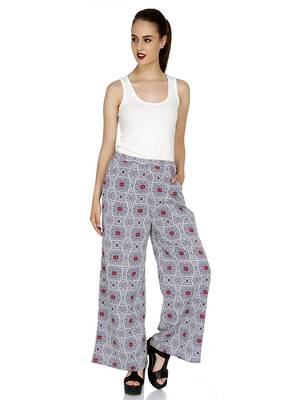 Printed Multicolor Palazzo 4