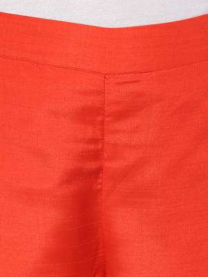 Solid Coral Palazzo 5