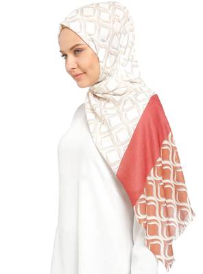 Women'S Pashmina Cotton Printed Hijab Scarf Dupatta  1