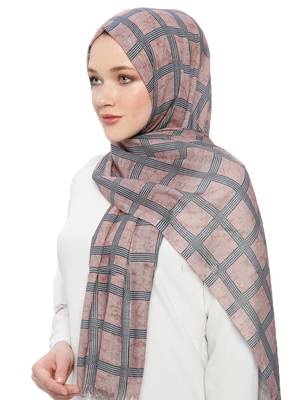 Women'S Occasion Wear Pashmina Cotton Printed Hijab Scarf 1