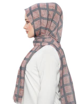 Women'S Occasion Wear Pashmina Cotton Printed Hijab Scarf 2
