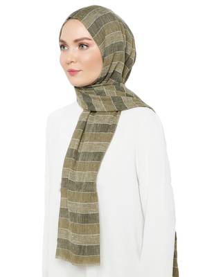 Women'S Multi Color Printed Pashmina Cotton Scarf Hijab 1