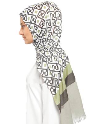 Women'S Festive Wear Pashmina Cotton Printed Hijab Scarf Dupatta 1