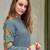 Grey Rayon Embroidered Long Kurtis
