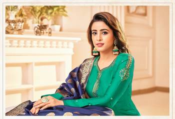 Designer Pure Cotton Jam Silk Un-Stitched Salwar Suit 2