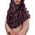 Salmon Color Pom Pom Viscose Cotton Arabian Scarf Hijab For Women