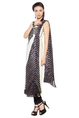White Embroidered Cotton Salwar 2