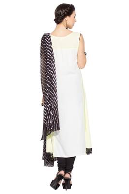 White Embroidered Cotton Salwar 4